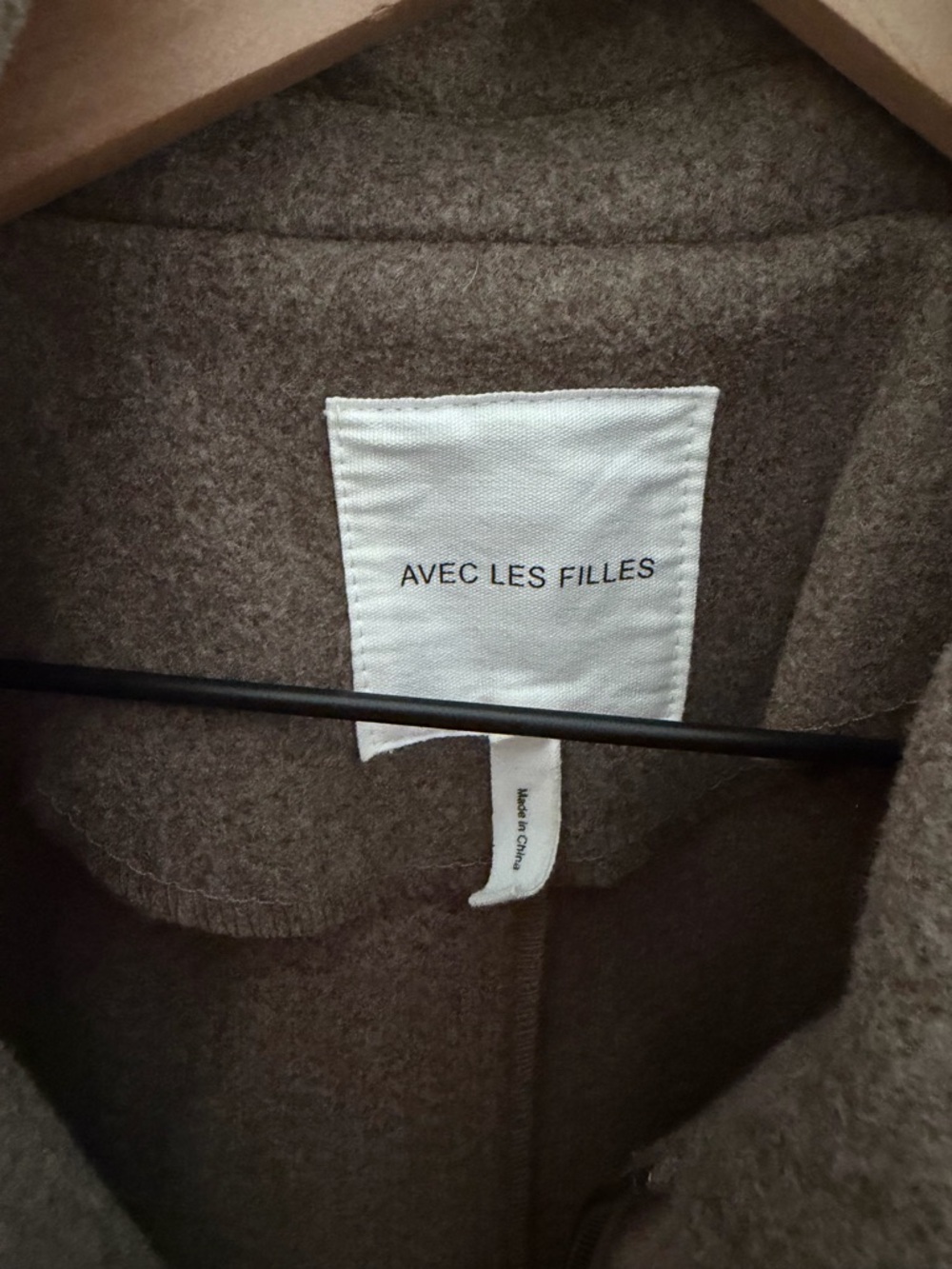 Avec Les Filles Brown Utility Jacket - Picture 4 of 7